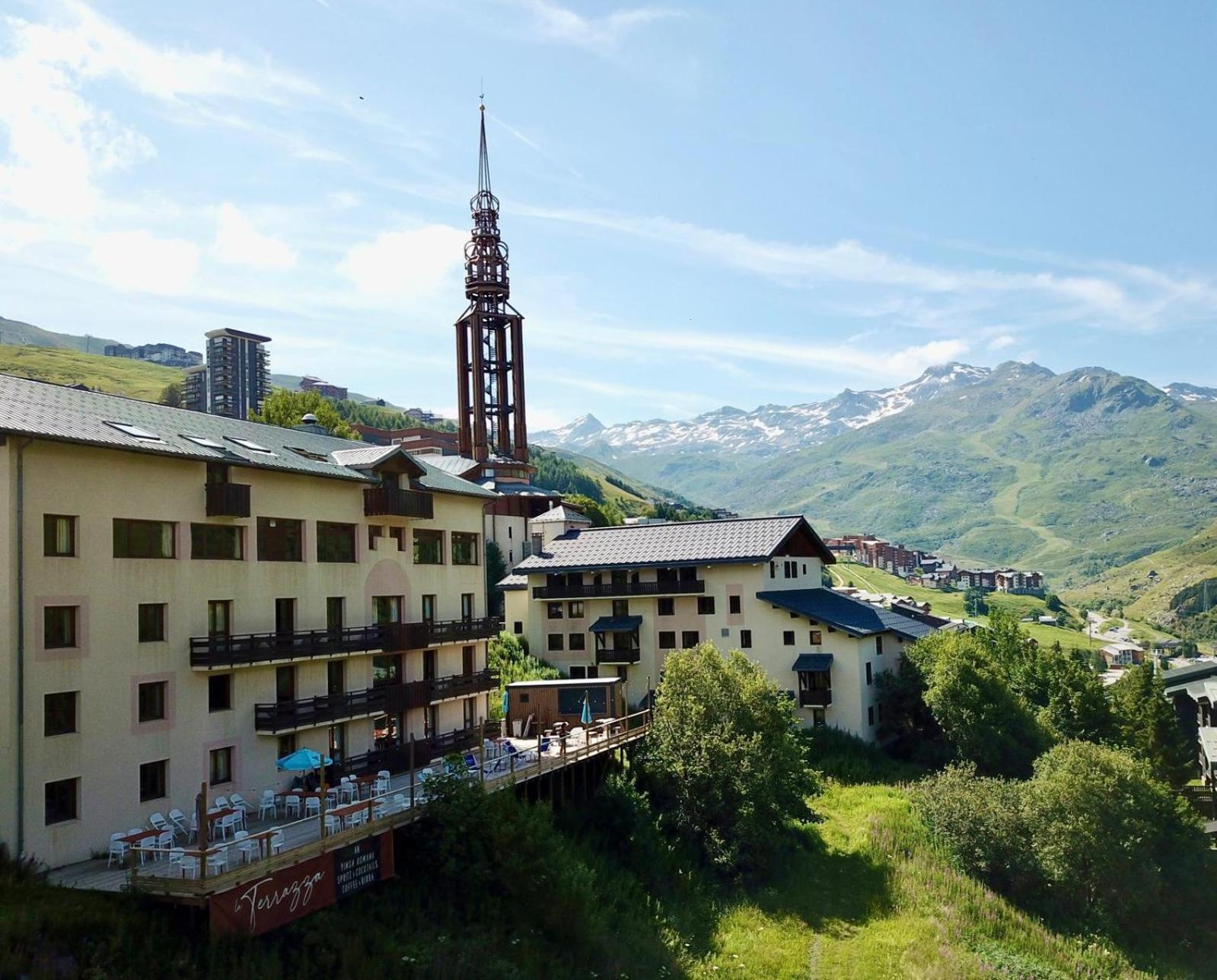 Alpeen Hotel Saint-Martin-de-Belleville Bagian luar foto
