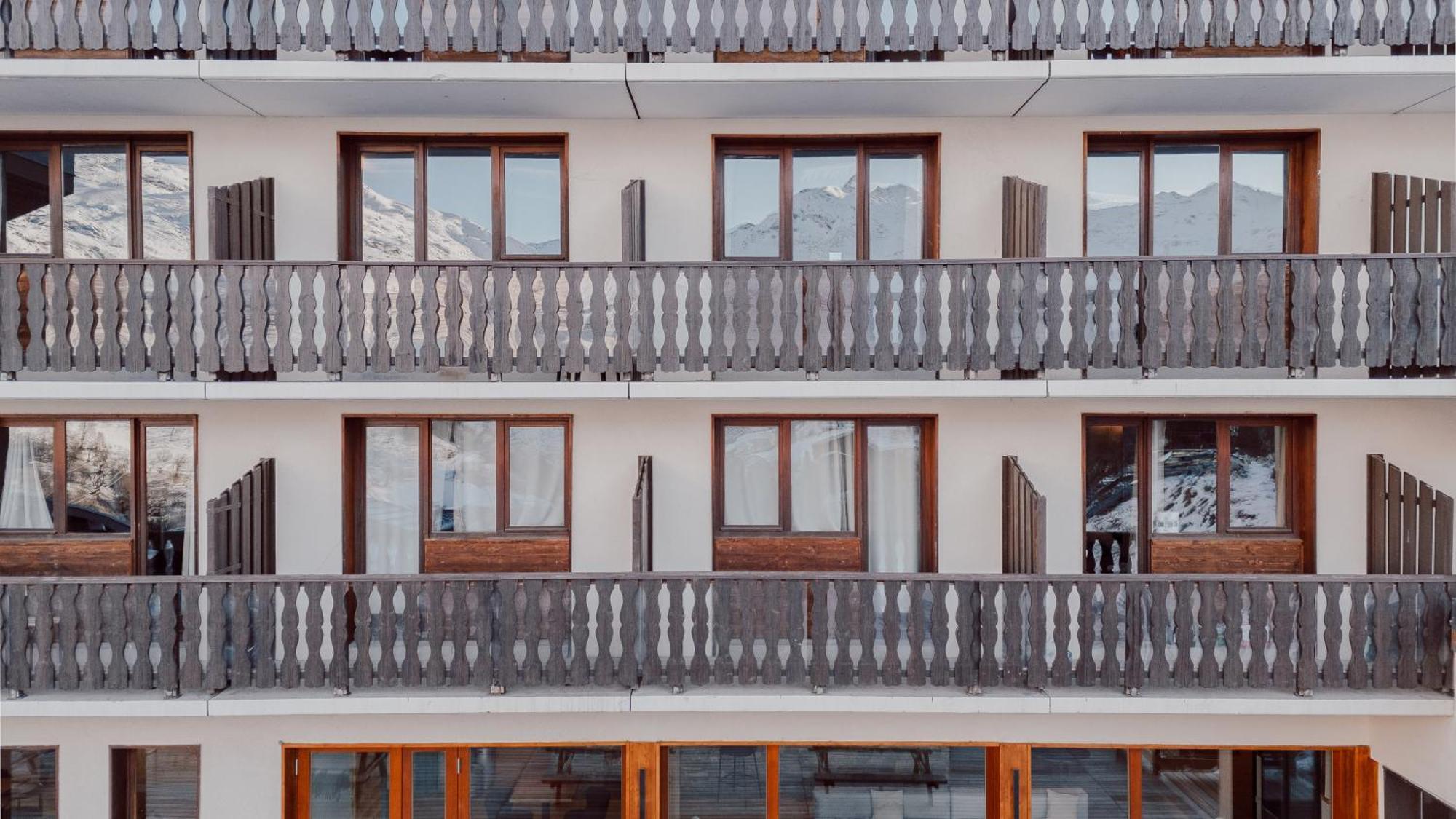 Alpeen Hotel Saint-Martin-de-Belleville Bagian luar foto