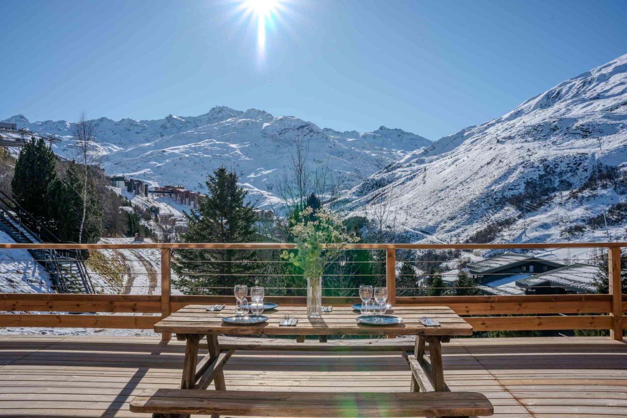 Alpeen Hotel Saint-Martin-de-Belleville Bagian luar foto